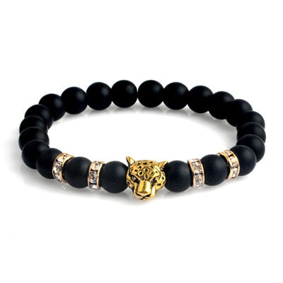 Onyx Matte Stone Bracelet