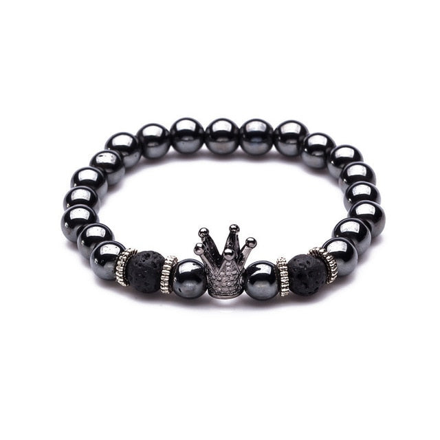 Crown Dumbbell Bracelet