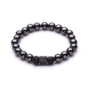 Crown Dumbbell Bracelet