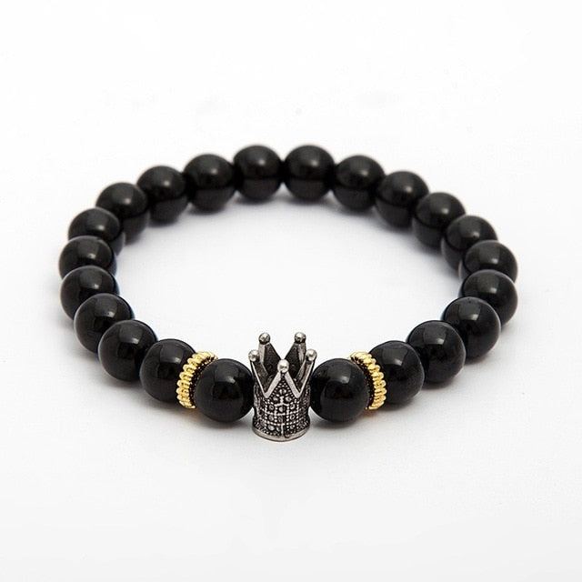 Crown Dumbbell Bracelet