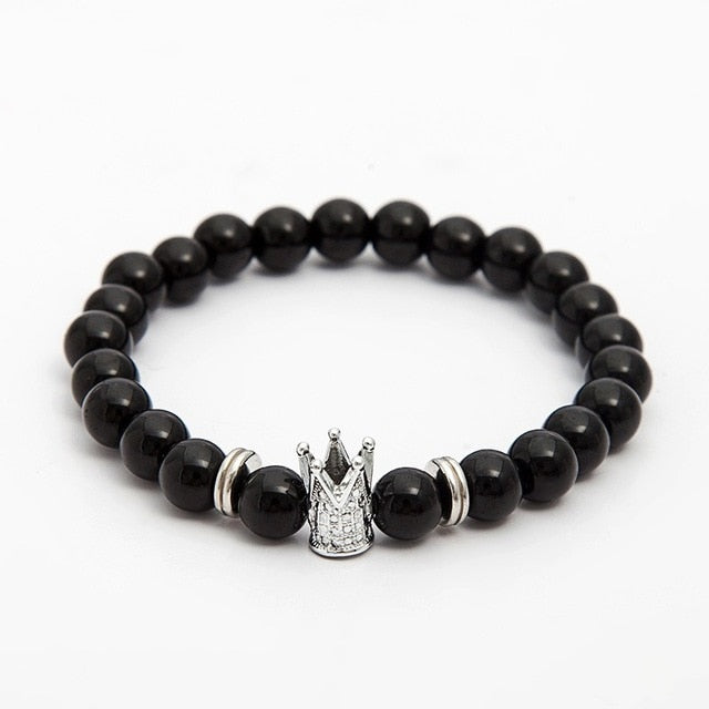 Crown Dumbbell Bracelet