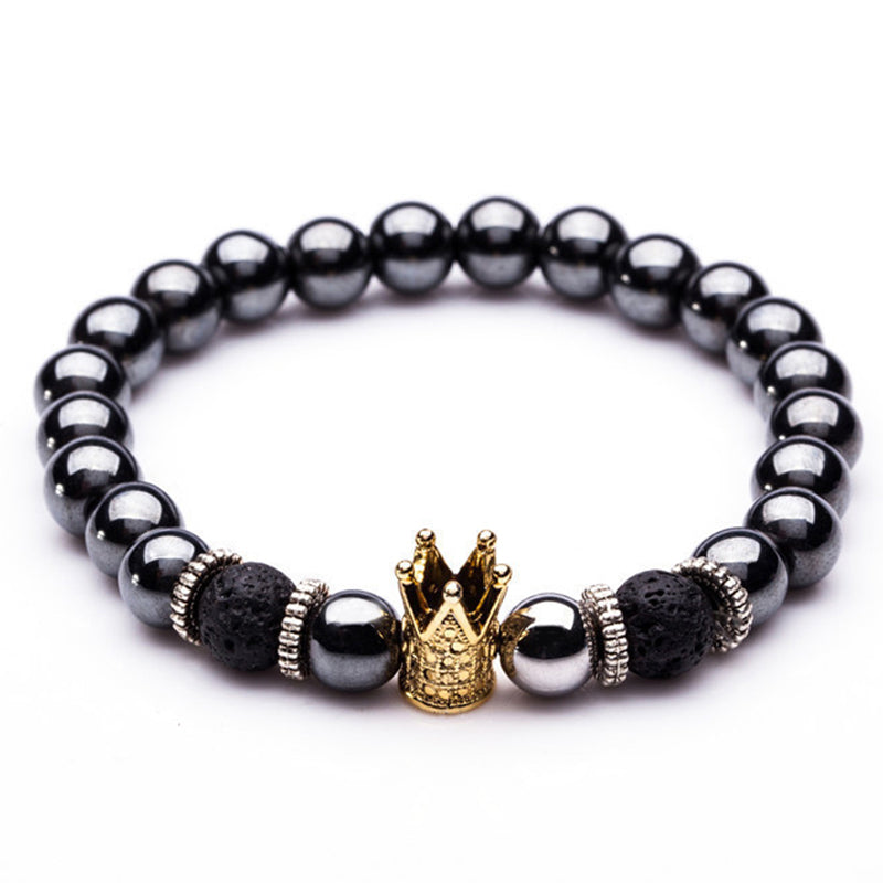 Crown Dumbbell Bracelet