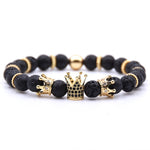 Black Dice Beaded Bracelet