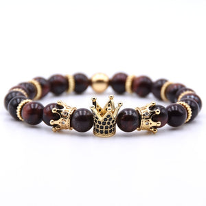 Black Dice Beaded Bracelet