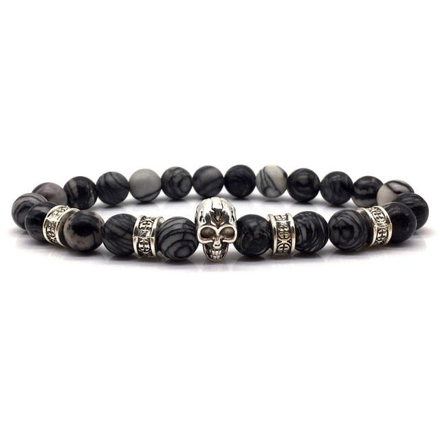 Grey Lion Bracelet