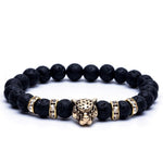 Leopard Matte Beaded Bracelet